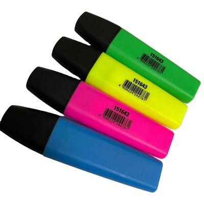 China office & School Markers 2021 Creative Candy Color Mini Eco Marker Multicolor Single Head Highlighter Bar for sale