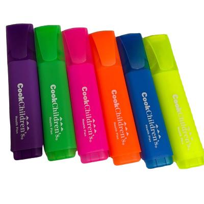 China office & School Markers Wholesale Spot Goods Highlighter Bar Pen Chisel Tip Marker for sale