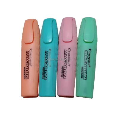 China office & School Markers Color Pen Highlighter Bar Multicolor Single Head Marker Pen for sale