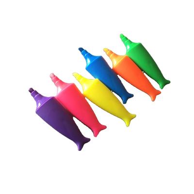 China Hot Sale Fish Style Mini Whiteboard Highlighter Bar Marker Pen With PVC Bag Highlighter Bar Pen for sale