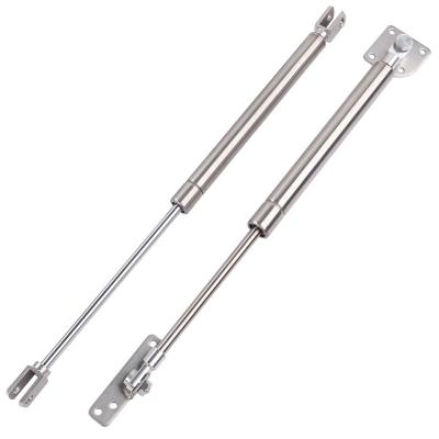 China Cylinder Customized Stainless Steel Compression Damper Gas Struts Lift Support For Machine for sale