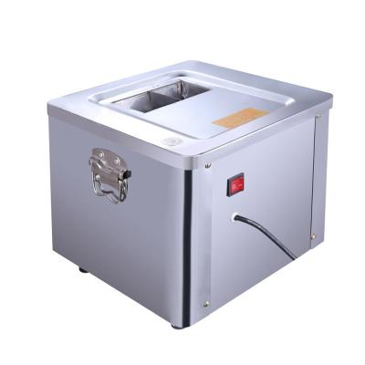 China Restaurant 110V 220V Commercial Electric Stainless Steel Beef Food Chicken Breast Fresh Meat Shredder Strip Cutter Slicer Machine for sale