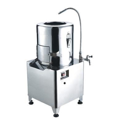 China Hotels 30KG 1500W Commercial Automatic Taro Sweet Potato Peeler Washing Machine Electric Potato Peeling and Peeling Machine for sale