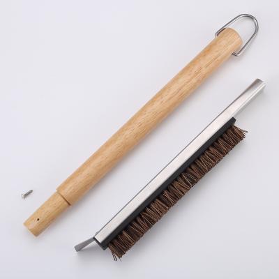 China Easily Cleaned Stone Pizza Scrubber Brush for sale