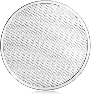 China Restaurant-Grade Easily Cleaned Aluminum Mesh Pizza Baking Screen, Seamless, 12-Inch for sale