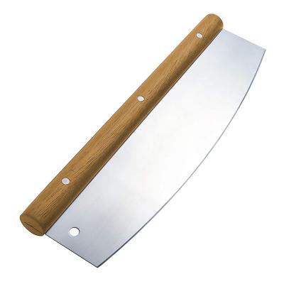 China Stocked Stainless Steel Blade Tilting Pizza Cutter for sale