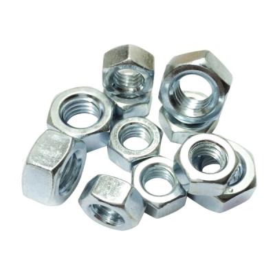 China Industry Fastener DIN934 Hex Nuts - And - Bolts Carbon Steel M12 M16 M18 M20 M22 M24 Black / Plain / 4.8/6.8/8.8 Galvanized With Good Quality for sale