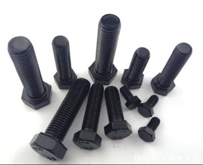 China Bridge construction China 10.9 grade bolt m30 hex cap screw with high quality for sale