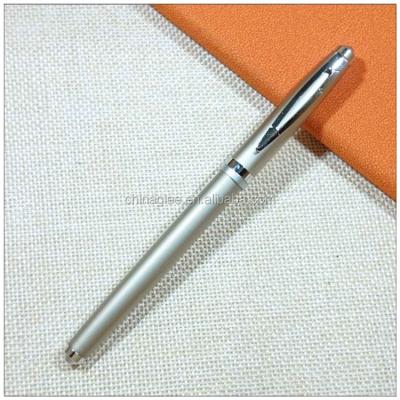 China Other business custom silver pen metal logo chinese fountain pens for school for sale