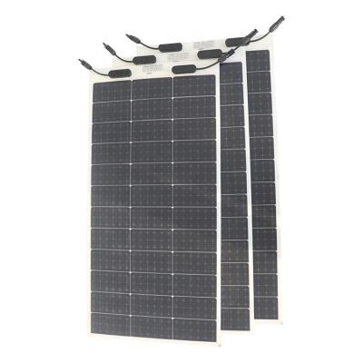 China Solar Panel Monocrystalline Flexible100Watt Solar Panel System Flexible Solar Panels à venda