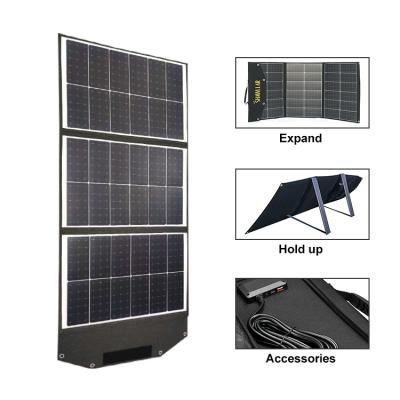 China Sell well new type Solar Panel Foldable Paneles Solares Portable Solar Panels Camping à venda