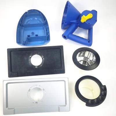 China Custom made ABS/PC/PP/HDPE/POM/PA6/PA injection molding product spray painting plastic machining molding parts for sale