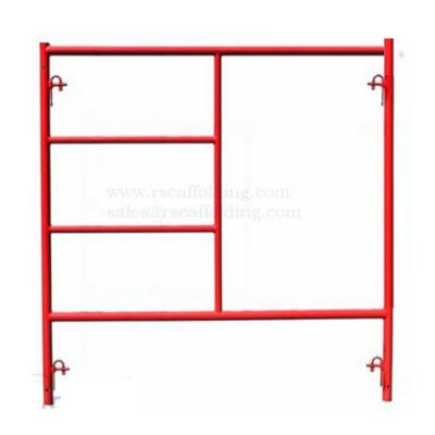 China W-Style Mason Metal Scaffolding Frame Single Double Ladder Brace Scaffold en venta