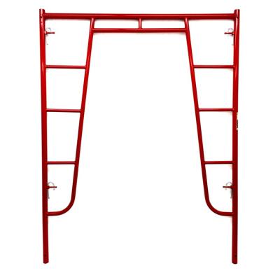 China W-Style Heavy-Duty Walk-Thru Scaffold Frame with Candy Cane Locks Walk-Thru Arch metaltech scaffolding en venta