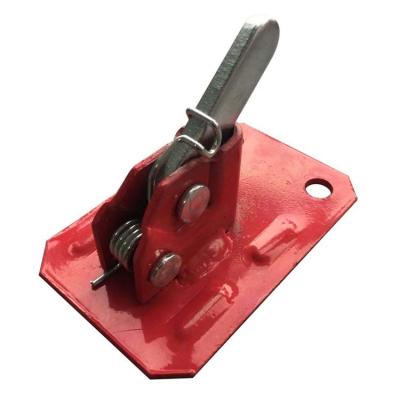 China Rebar Clips Pressed Spring Clamp for Rebar Tensioner for Wedge Clamp en venta