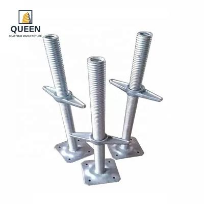 China LINYI QUEEN scaffolding jack base nut Scaffolding Adjustable Base Jack Adjustable Steel Hollow Scaffolding Jack en venta