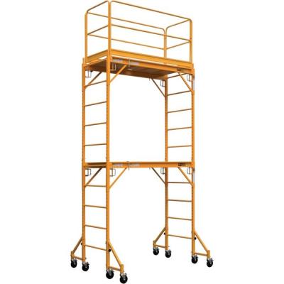 China QUEEN Scaffolding Multi-purpose Baker Style Scaffold with 450kgs Capacity Interior Baker Adjustable Rolling Scaffold Tower for sale