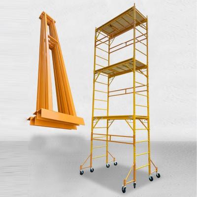 Китай Multipurpose Baker Scaffold Tower Maxi Square With Improved Clamp And Caster On 18