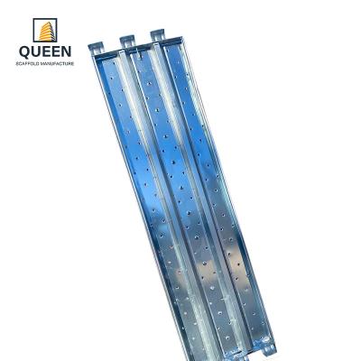 China Professional scaffolding plank factory hot sale europe type scaffolding metal plank weight 12.5kg 14.5kg 490mm width steel plank for sale