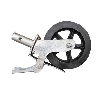 Κίνα Heavy Duty Rubber Caster Wheel Hardware Outdoor PU Castor Scaffolding προς πώληση