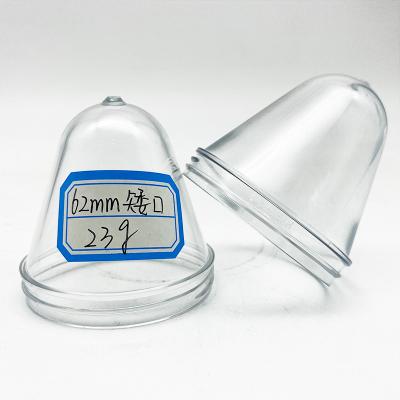 China Plastic Food Jar 68mm Preform Pet Bottle For Large Containers With Preform Wide Mouth for sale