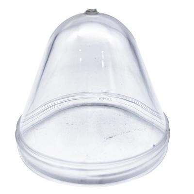 China Double Food Jar Pet Preform Tube 65mm Jar 65mm Screw Lid Preform Cosmetic Jar Wall for sale