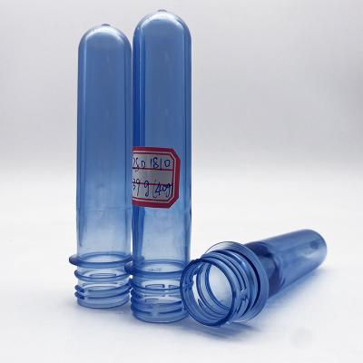 China Pet Water Bottle PET Bottle Preform 16g Short Neck Crystal Weight Preform Easy Open End Pet Preform 300 for sale