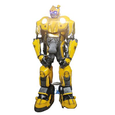 China Sunproof Full Size Movie Robot Costume Waterproof Life Size Realistic Adult Cloth Robot Costumes for sale