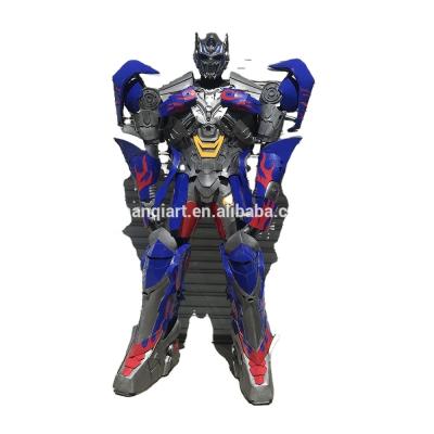 China Hot Sale Waterproof Sunproof TV and Suit 2.7M EVA Blue Robot Movie Cosplay Costume for sale