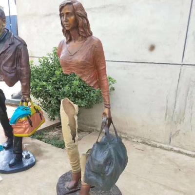 China China The Life Size Abstract Fiberglass Figure Sculpture Statue for sale