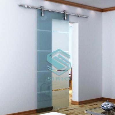 China New Design Sliding Door Modern Glass Office Partition Style Glass Door Sliding for sale