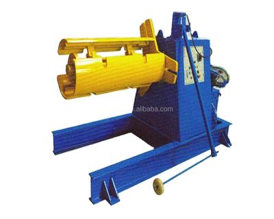 China Factory 3,6,10,15,20,25 TON/Hydraulic Decoiler For Elevator Roofing Sheet Coils Roll Forming Machine à venda