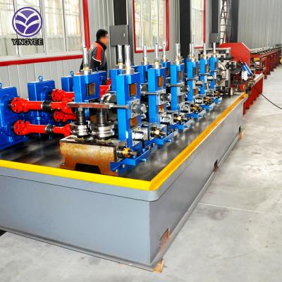 Cina Energy Supply Oval Pipe Spiral Duct Machine , Carbon Steel Oval Tube Mill in vendita