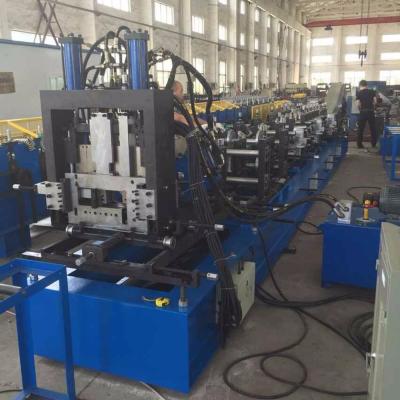 中国 Preprinted Automatic Steel Coil C Purlin Roll Forming Machine With Simense PLC 販売のため