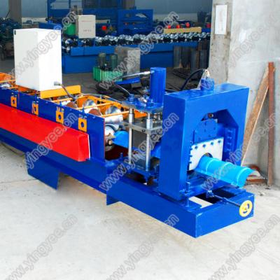 China Garment Shops Building Material Roofing Ridge Making Machine / Steel Roof Ridge Roof Roll Former Equipment for sale