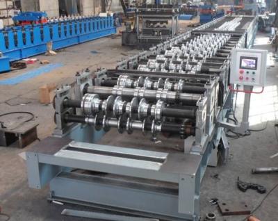 China FLOOR Deck Roll Forming Machine / Fast Speed ​​Cutting / Colored Steel for sale