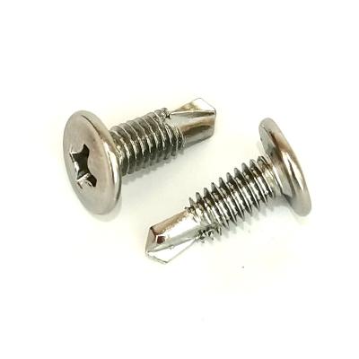 China Wafer JSCREW 8#*14 Shallow Flange Head Drilling Screw for sale