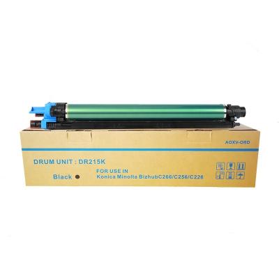 China H-Two COMPATIBLE Huiatech Dr215 compatible for Konica Minolta Bizhub C266 C226 C256 drum unit for sale