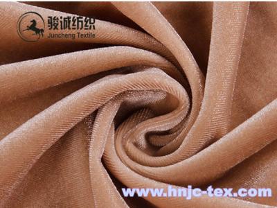 China Veludo de Haining Juncheng Coreia, telas hometextile da veludinha, telas do fundamento das telas do fato à venda