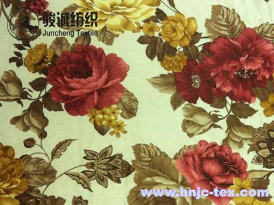 China Anti static/anti pilling paper printing velvet for apparel and upholstery for sale