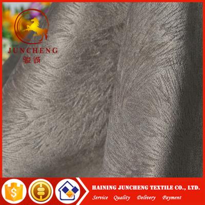 China Dubai Wholesale cheap burnout velvet fabric bonded with tc fabric for sofa and furniture for sale