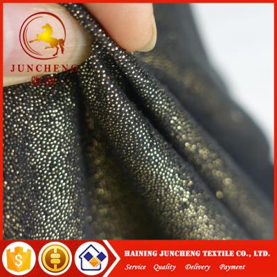 China printed knitting suede fabric cheap Sales promotion for garments and home textiles à venda