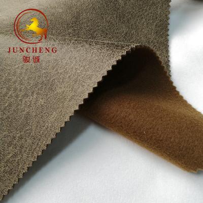 China luxury embossed suede fabric for USA Market à venda