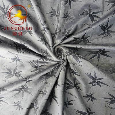 China 2020 winter embossed pattern velour for fashion apparel à venda