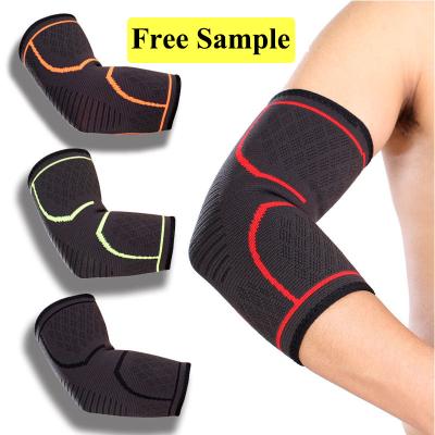 China Good Quality Sports Fitness Gym Elbow Protector Brace Protector Breathable Soft Material Coderas Elbow Support Brace Straps for sale