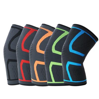 China Non-slip Customized Logo Accept Knee Compression Sleeve Support For Climbing for sale