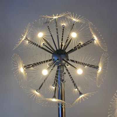 China Fibre+stainless steel Outdoor Theme park waterproof LED  Dandelion Light for holiday for sale