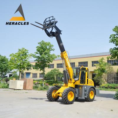 China Farms Heracles TL2500 Hydraulic Telescopic Control Valve Boom Lift Loader for sale