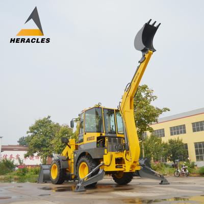 China Brand New China CE Backhoe Loader Hotels Best Small Tractor Backhoe Loader Price List Brand New Compact Backhoe Loader for sale