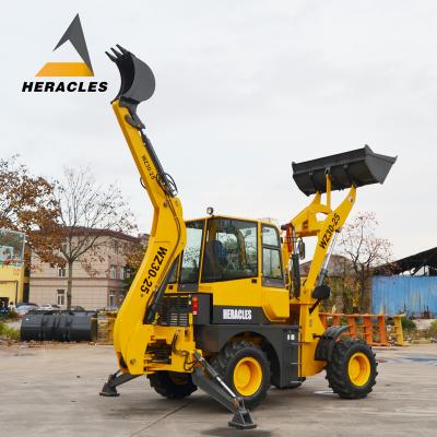 China WZ hotels backhoe loader tractor with front end loader and backhoe for sale for sale